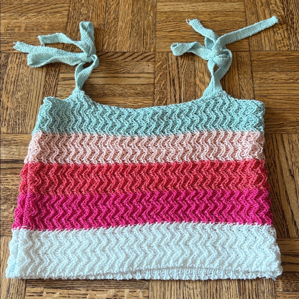 POL Pastel Knit Tank Top